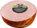 Колбаса РМ Русская подкопченная в синюге вареная, 100г