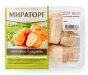 Биточки из мяса цыплят-бройлеров Мираторг с сыром в панировке охлаждённые, 380г