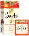 Чай черный Saito Mango&Strawberry, 37,5 г