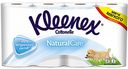 Туалетная бумага Kleenex Natural Care 3 слоя, 8 рулонов