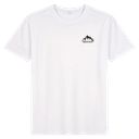 Футболка мужская Горы белая, размер 50