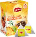 Чай Lipton Тропические фрукты в пирамидках, 20 пак