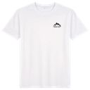 Футболка мужская Горы белая, размер 56 