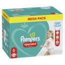 Подгузники-трусики PAMPERS 6 Extra Large (15+кг), 76шт