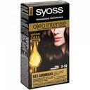 Крем-краска для волос Syoss Oleo Intence 2-10 Черно-каштановый, 115 мл