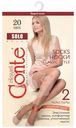 Носки Conte Elegant Solo 20 женские natural р.23-25, 2 пары