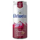 Пивной напиток EDELWEISS вишня нефильтрованный пастеризованный 4,5%, 430мл