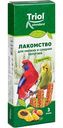 Лакомство для мелких и средних попугаев Triol с фруктами, 80г