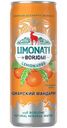 Напиток газированный Limonati By Borjomi Аджарский Мандарин с соком и природной минеральной водой, 330мл