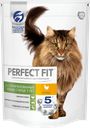 Корм сухой для взрослых кошек PERFECT FIT с курицей, для стерилизованных, старше 7 лет, 650г