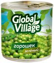 Горошек Global Village зеленый из мозговых сортов 400 г