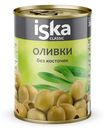 Оливки зеленые без косточки Iska 300мл