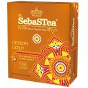 Чай черный SEBASTEA Ceylon Gold, 100 пакетиков, 200г 