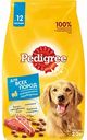 Корм для взрослых собак всех пород Pedigree с говядиной, 2,2 кг