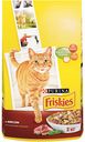 Корм для кошек Friskies с мясом и полезными овощами, 2 кг