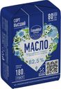 Масло сладкосливочное Любимое молоко Традиционное 82.5% БЗМЖ 180г