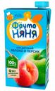 Сок ФрутоНяня Яблоко и Персик 500мл