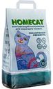 Наполнитель для кошачьих туалетов впитывающий Homecat Океаническая свежесть, 10 л