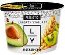 Йогурт LIBERTY авокадо-киви-шпинат-орех, 3,5%, 130г
