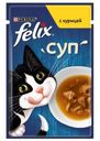 Корм для кошек Felix Суп с курицей 48г