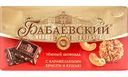 Шоколад тёмный Бабаевский с карамельными криспи и кешью 55 % какао, 100 г