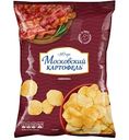 Чипсы картофельные Московский картофель со вкусом Бекона, 120г