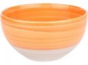 Салатник керамический цвет: оранжевый с серым, 13,5 см