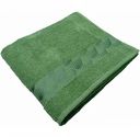 Полотенце махровое цвет: зелёный, 50×80 см
