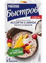 Каша овсяная Быстров Ассорти с киноа Манго и вишня, 5×35 г