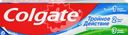 Зубная паста COLGATE Тройное действие Натуральная мята для защиты от кариеса, удаления потемнений с зубов и свежего дыхания, 100мл