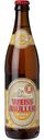 Пиво Weiss Muller Hefeweissbier светлое нефильтрованное 5,3 % алк., Германия, 0,5 л