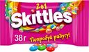 Конфеты жевательные Skittles в сахарной глазури 2в1, 38 г