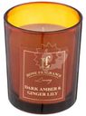Свеча Lefard  Dark Amber&Ginger Lily ароматизированная в стакане, 6х7.5см