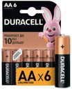 Батарейки Duracell Basic AA 6 шт