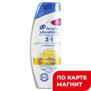 HEAD&SHOULDERS Шамп и бальз-оп пр перхоти 2в1 Цитрус 400мл:6