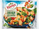 Овощная смесь быстрозамороженная: Овощная смесь с картофелем обжаренным быстрозамороженная овощи для жарки HORTEX 400гр.