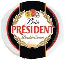 Сыр мягкий President Brie Double Cream 73%, 1 кг
