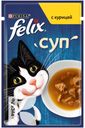 Корм PURINA FELIX суп для взрослых кошек с курицей 48г