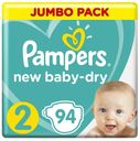 Подгузники Pampers New Baby-Dry 2 (4-8 кг) 94 шт