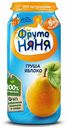 Пюре ФрутоНяня яблоко и груша с 5 месяцев 250 г