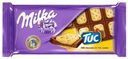 Шоколад Milka молочный с соленым крекером Tuc 87 г
