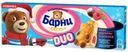 Пирожное «Медвежонок Барни» бисквитное DUO малина-кокос, 150 г