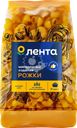 Макароны ЛЕНТА Рожки группа А, высший сорт, 450г