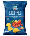 Чипсы картофельные рифленые Bon Giorno Средиземноморский лобстер, 80 г