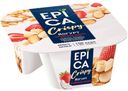 Йогурт Epica Crispy клубника кокос печенье миндаль 7,3%, 138 г