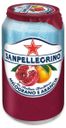 Напиток газированный Sanpellegrino Гранат-апельсин, 330 мл