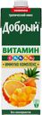 Напиток сокосодержащий ДОБРЫЙ Витамин тропический микс, 950мл