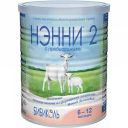 Молочная смесь сухая адаптированная Нэнни №2 с пребиотиками с 6 месяцев, 400 г