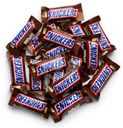 Конфеты шоколадные Snickers Minis с карамелью, арахисом и нугой