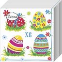 Салфетки декоративные Пасхальные яйца 1 слой, 40 шт.